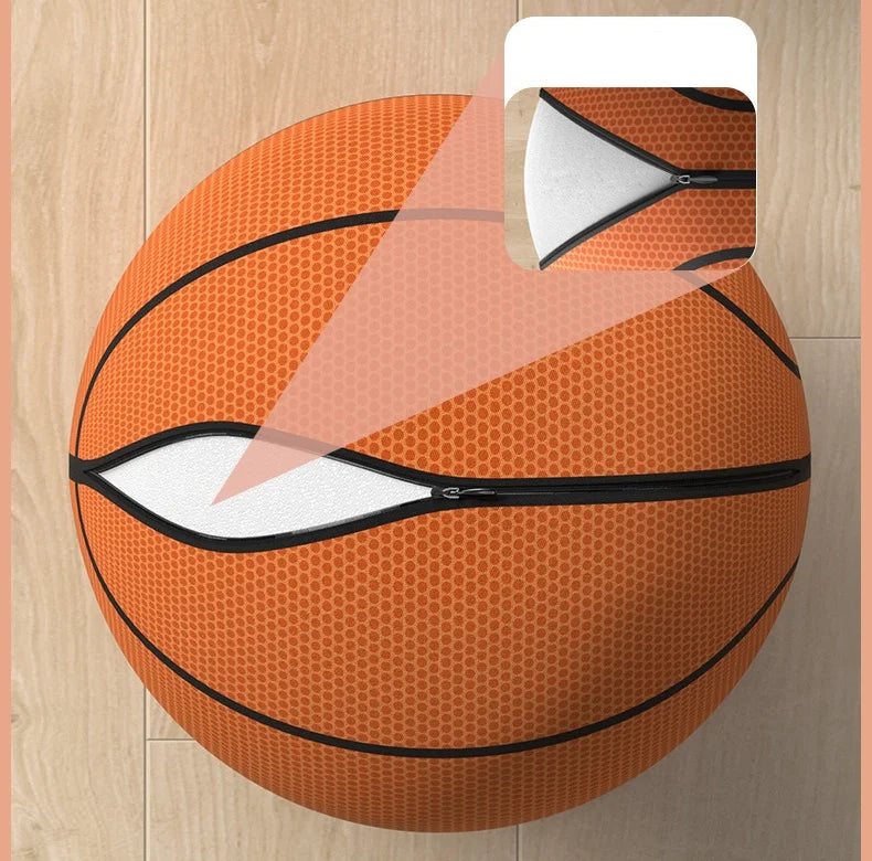 Indoor Silent Basketball – Soft, High-Elastic Foam.