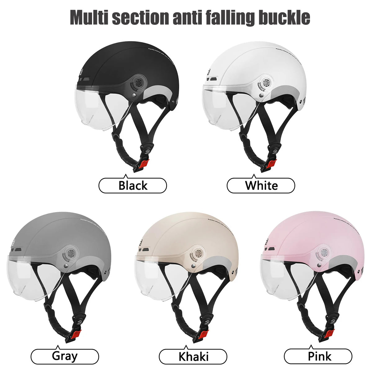 PEMILA Adult Cycling Helmet – With Goggles & Ear Protection.