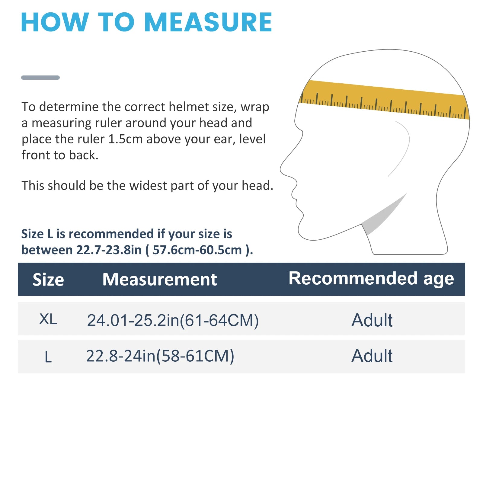 Adult Extra-Large Bike Helmet – Cycling & Skating.