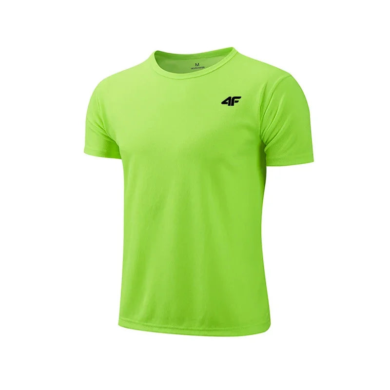 Men’s Summer Exercise T-Shirt – Breathable & Quick-Dry.