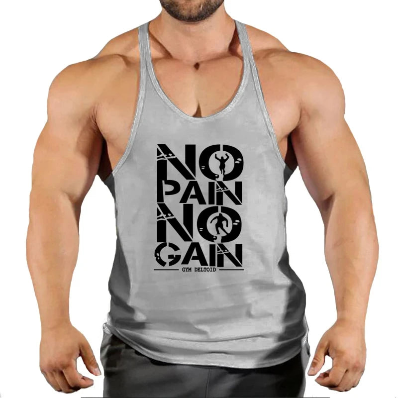 Men’s Quick-Dry Gym Tank Top – Sleeveless Sports Vest.