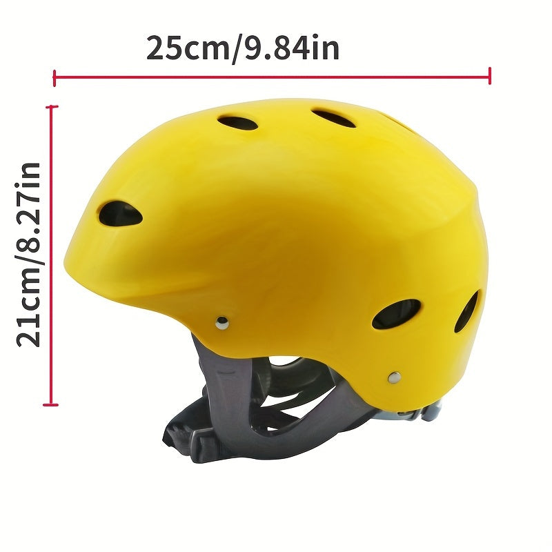 1pc Adjustable Helmet for Kayaking, Water Skiing, Canoeing Water Sport Safety