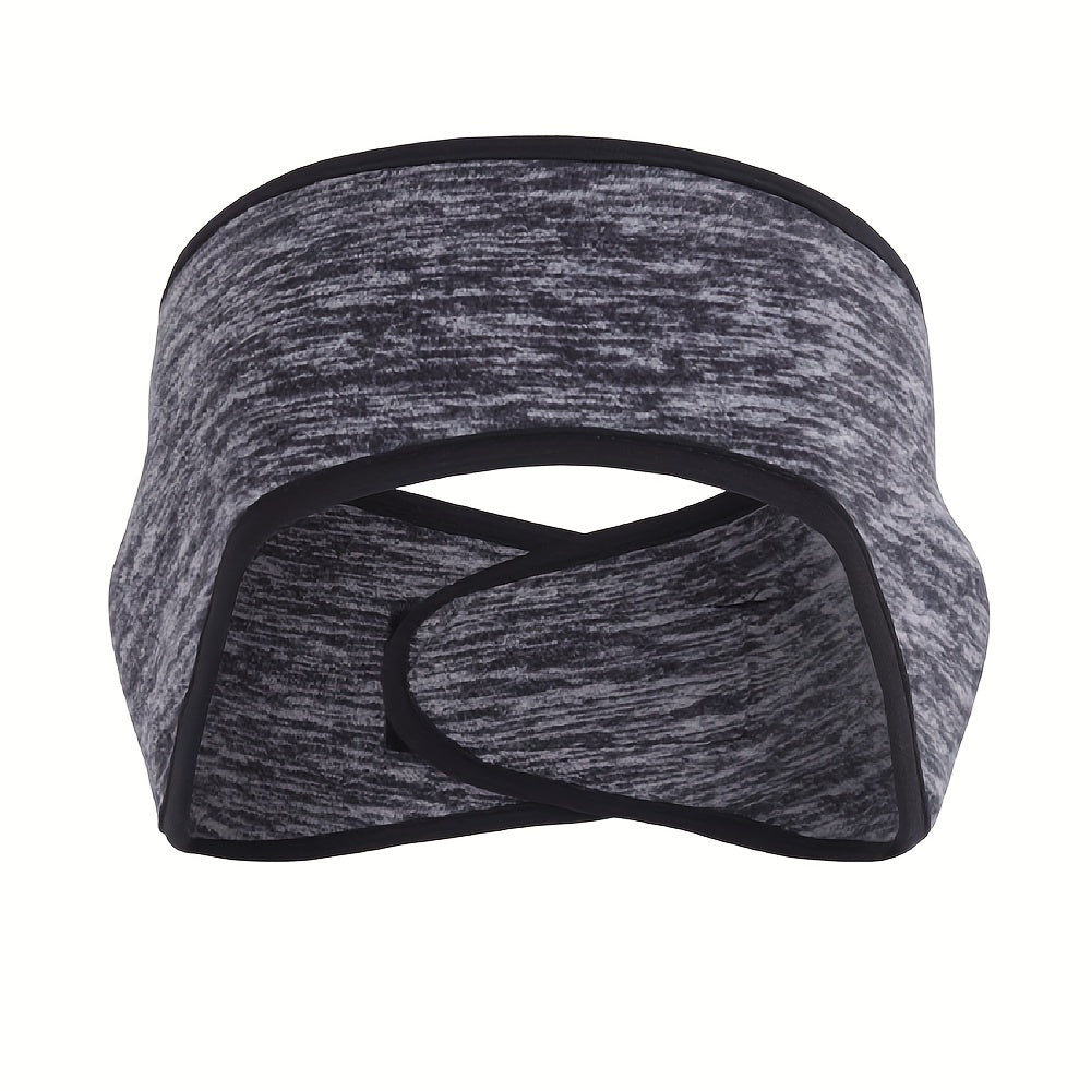 Winter Fleece Headband & Earmuffs – Thermal, Windproof.