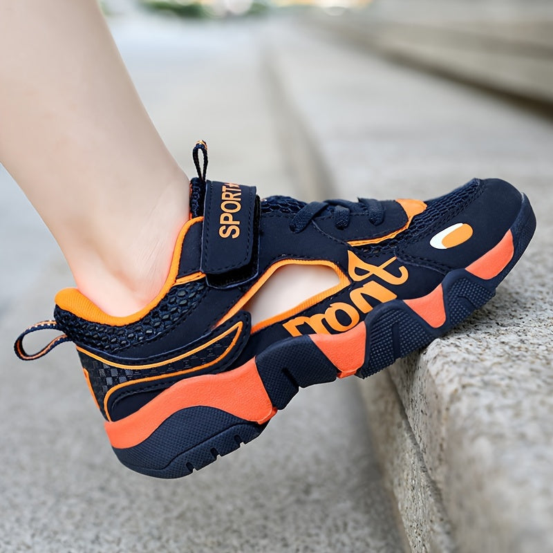 Boys’ Low-Top Mesh Sport Sandals – Breathable & Lightweight.