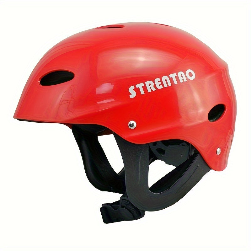 1pc Adjustable Helmet for Kayaking, Water Skiing, Canoeing Water Sport Safety