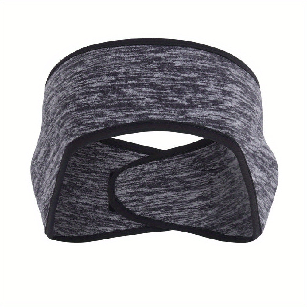 Winter Fleece Headband & Earmuffs – Thermal, Windproof.