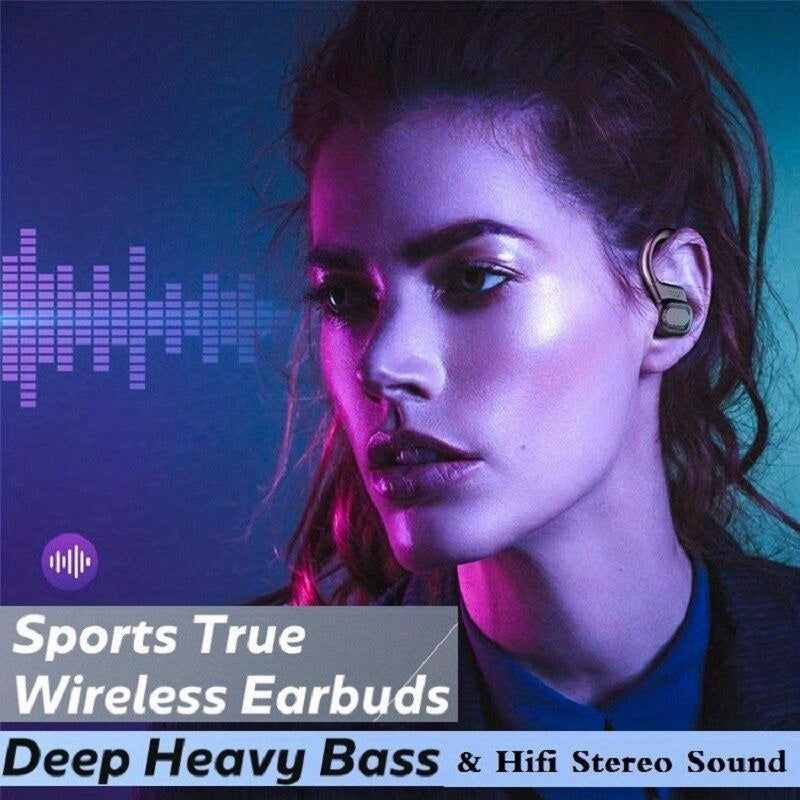 ANKRIYUL True Wireless Earbuds with Mic – Sport-Friendly In-Ear Headphones.